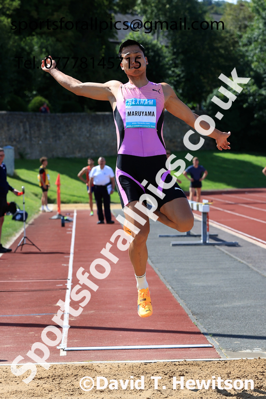 Decathlon long jump, 2025 EAP International Combined Events, Hexham, Northumberland.  Photo: David T. Hewitson/Sports for All Pics